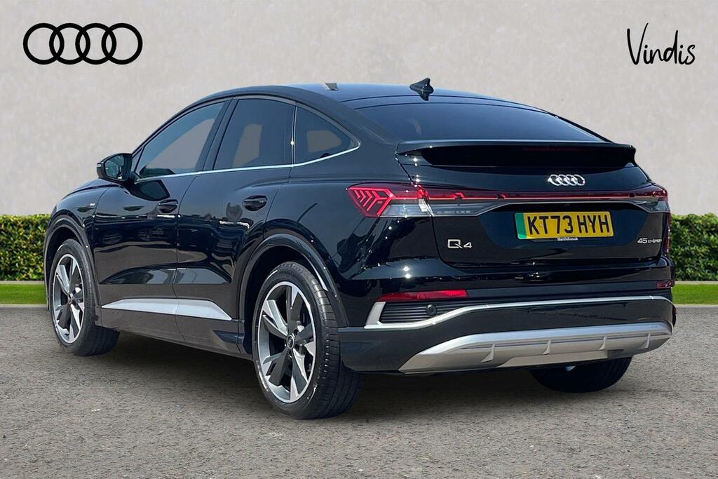 Audi Q4 E Tron Audi Q4 E-tron Sportback Sportback Q4 S Line 45 E- KT73HYH Black #3