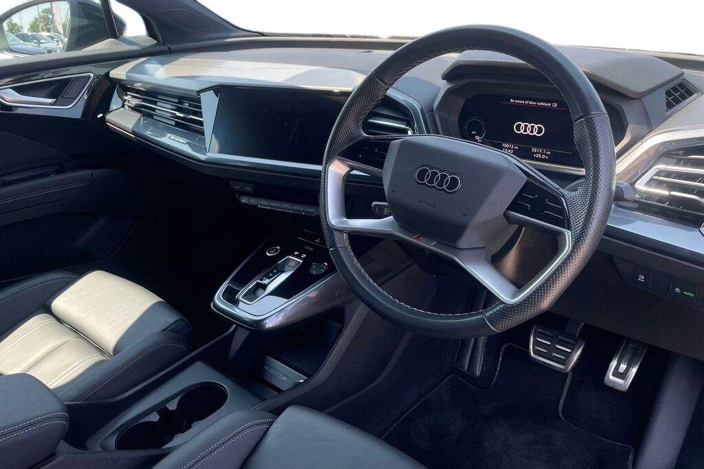 Audi Q4 E Tron Audi Q4 E-tron Sportback Sportback Q4 S Line 45 E- KT73HYH Black #6