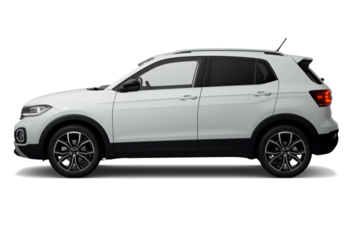 Volkswagen T-Cross Volkswagen T-cross Estate 1.0 Tsi 110 Sel Dsg White #2