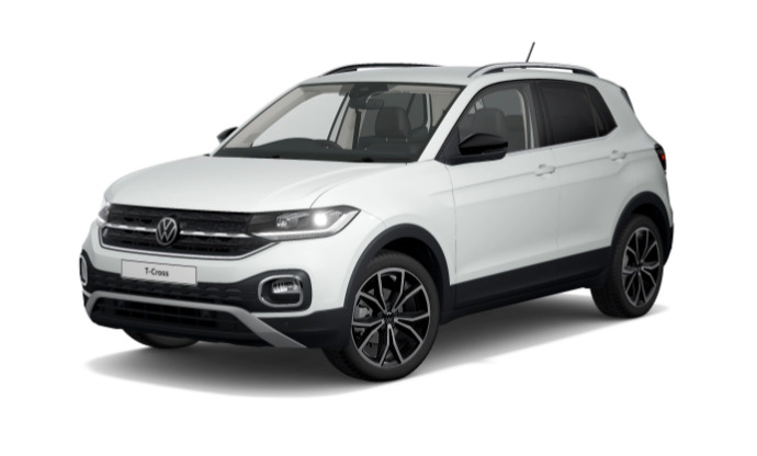 Volkswagen T-Cross Volkswagen T-cross Estate 1.0 Tsi 110 Sel Dsg White