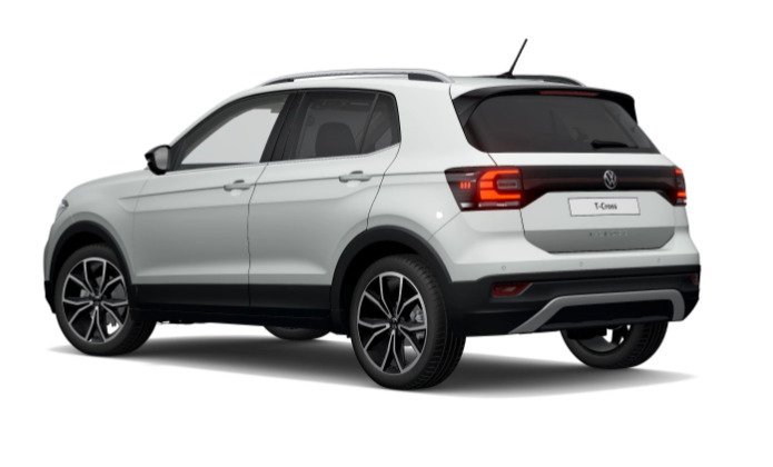 Volkswagen T-Cross Volkswagen T-cross Estate 1.0 Tsi 110 Sel Dsg White #3