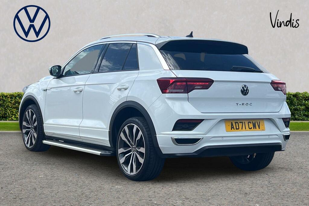 Volkswagen T-Roc Volkswagen T-roc Hatchback 1.5 Tsi Evo R-line White #3