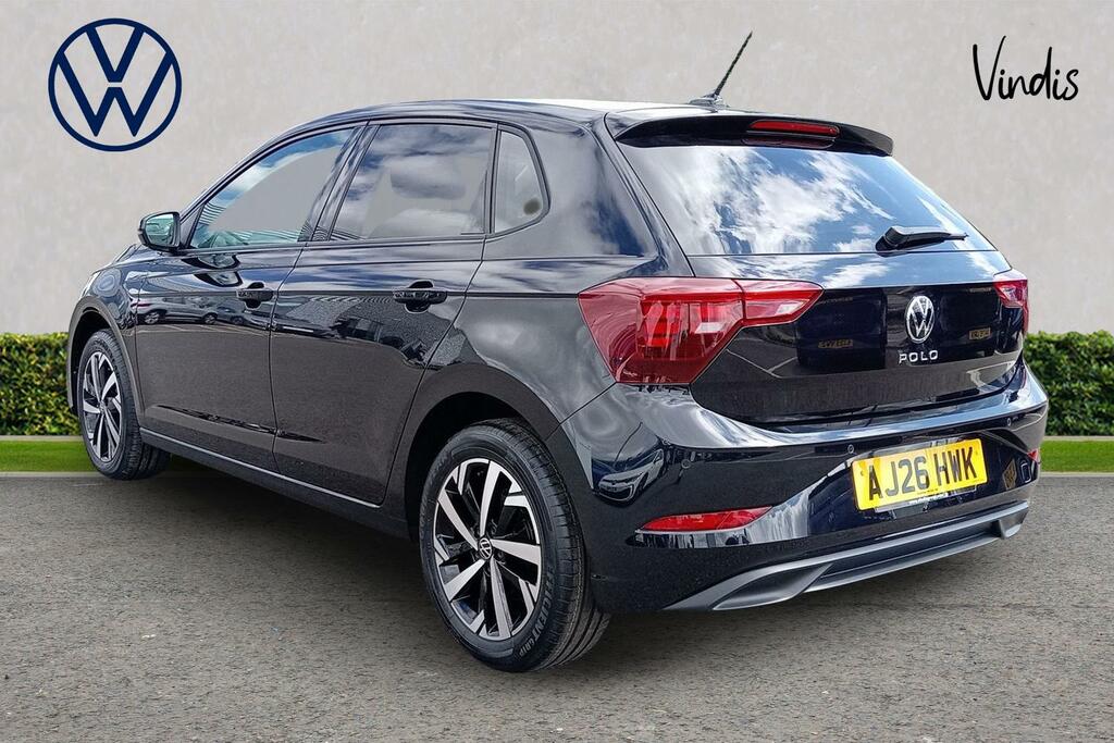 Volkswagen Polo Volkswagen Polo Hatchback 1.0 Tsi Match Dsg Black #3