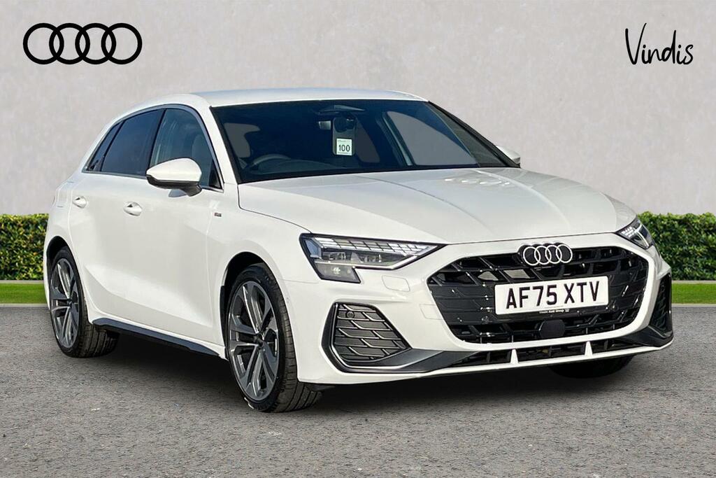 Audi A3 Audi A3 Sportback S Line Tfsi 150 Ps S Tronic White