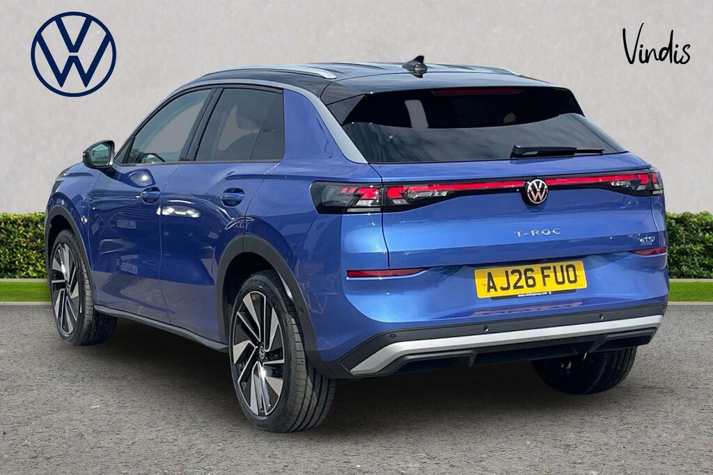Volkswagen T-Roc Volkswagen T-roc Hatchback 1.5 Etsi Style Dsg Blue #3