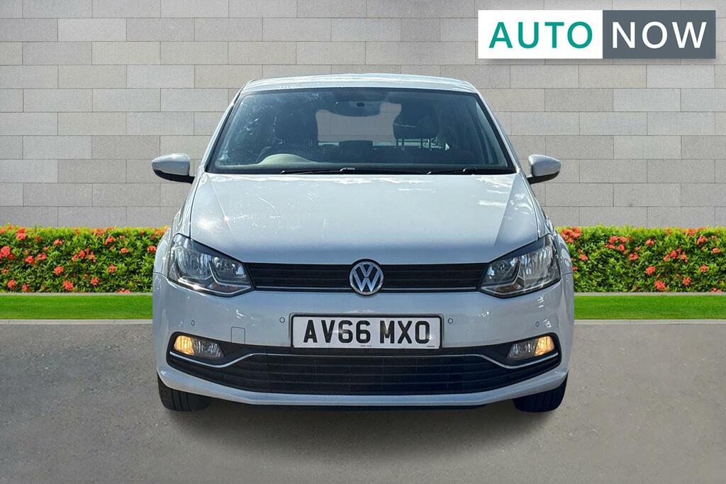Volkswagen Polo Volkswagen Polo 1.0 Bluemotion Tech Match Hatchbac AV66MXO White #2
