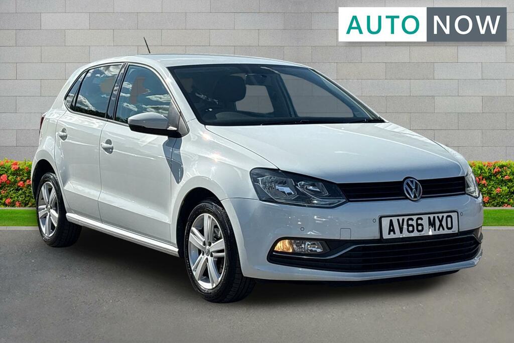 Volkswagen Polo Volkswagen Polo 1.0 Bluemotion Tech Match Hatchbac White