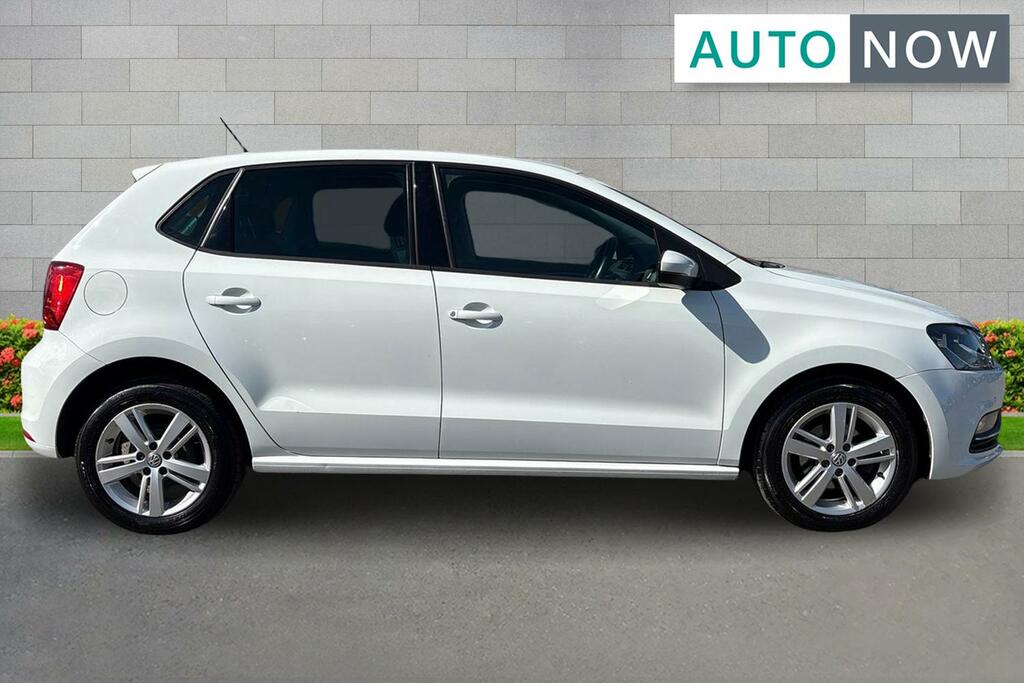 Volkswagen Polo Volkswagen Polo 1.0 Bluemotion Tech Match Hatchbac AV66MXO White #5