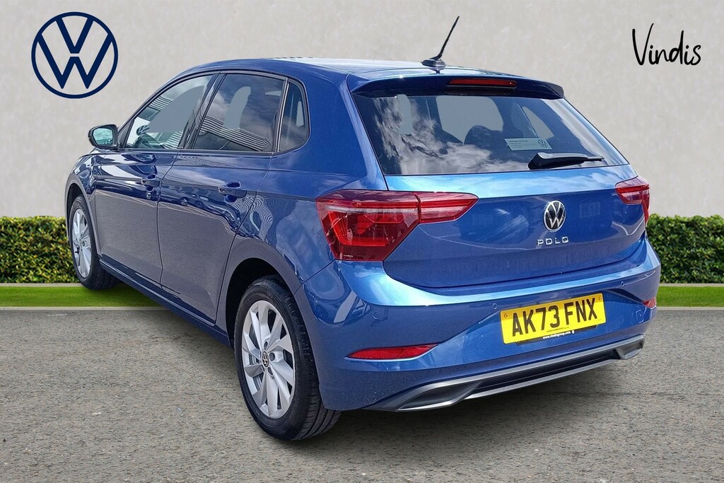 Volkswagen Polo Volkswagen Polo Style 1.0 Tsi 95Ps 5-Speed AK73FNX Blue #3