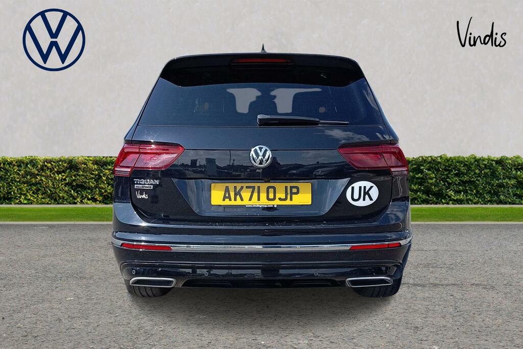 Volkswagen Tiguan Allspace Volkswagen Tiguan Allspace R-line Tech 2.0 Tdi 2Wd AK71OJP Black #4