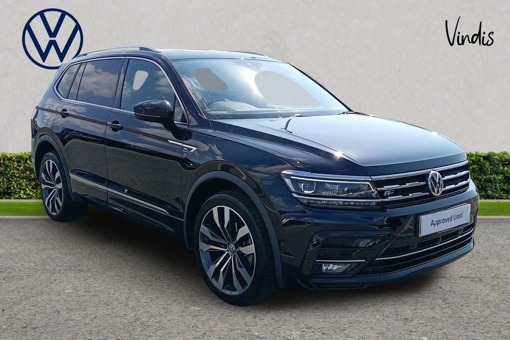 Volkswagen Tiguan Allspace Volkswagen Tiguan Aspace Rline Tec Tdi Sa Black