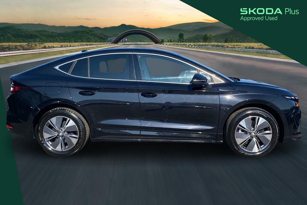 Skoda ENYAQ Skoda Enyaq Coupe 210Kw 85 Edition 82Kwh GF25VYR Black #4
