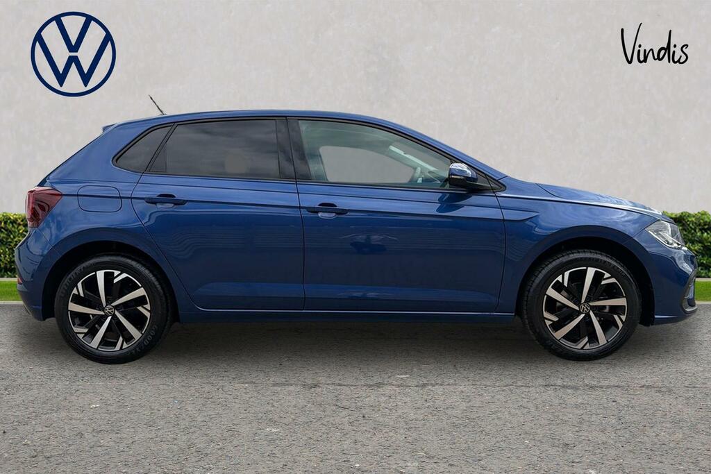 Volkswagen Polo Volkswagen Polo Hatchback 1.0 Tsi Match Dsg KT26FME Blue #4