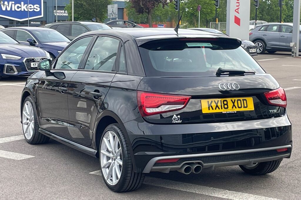Audi A1 Audi A1 Sportback S Line Nav 1.4 Tfsi 125 Ps 6-Spe Black #3