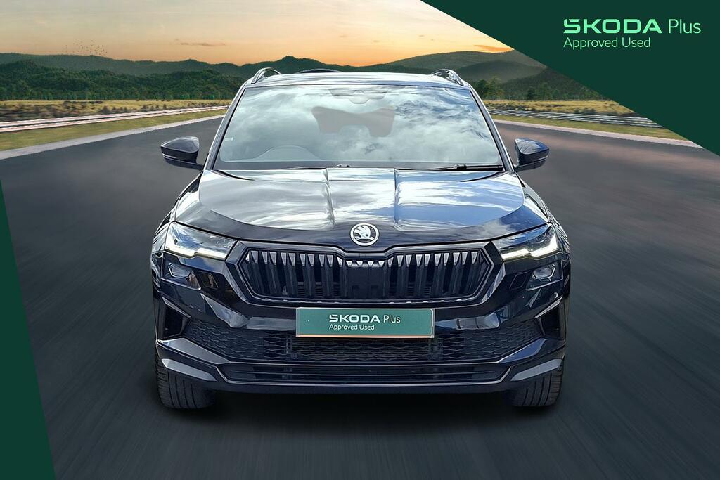 Skoda Karoq Suv 2.0Tdi 150Ps 4X4 Sportline Scr Dsg Black #8