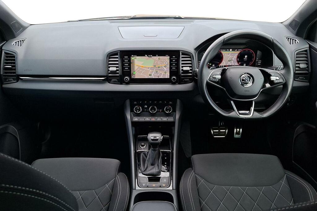 Skoda Karoq Suv 2.0Tdi 150Ps 4X4 Sportline Scr Dsg Black #15