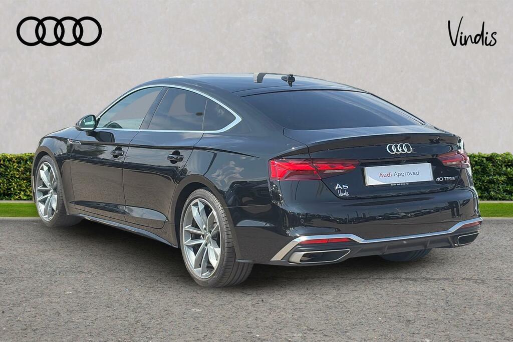 Audi A5 Audi A5 Sportback S Line 40 Tfsi 204 Ps S Tronic AD21KLX Black #3