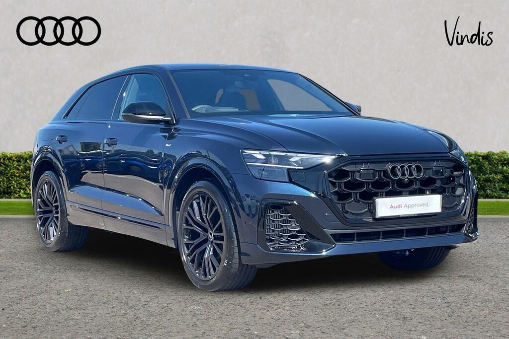 Audi Q8 Audi Q8 Suv Black Edition Tfsi Quattro 340 Ps Tipt Blue