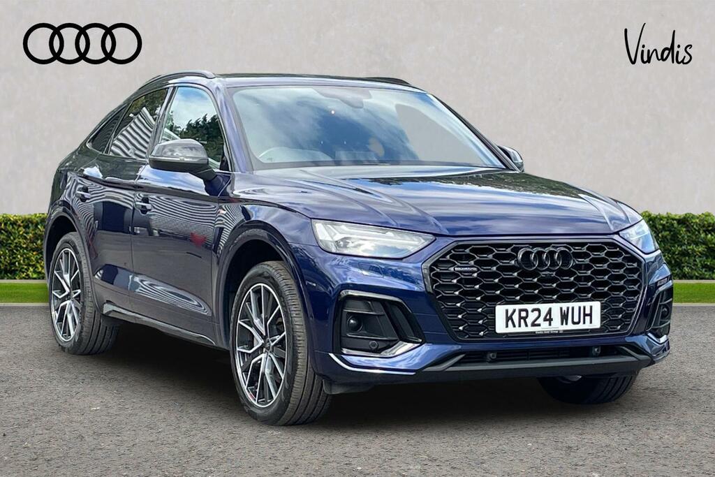 Audi Q5 Audi Q5 Sportback Black Edition 50 Tfsi E Quattro KR24WUH Blue