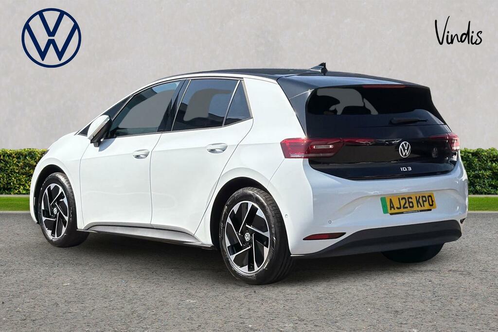 Volkswagen ID.3 Volkswagen Id.3 Hatchback 150Kw Match Pro 59Kwh AJ26KPO White #3