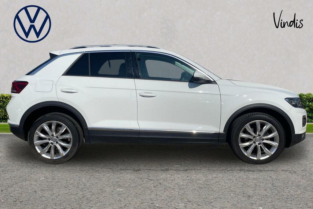 Volkswagen T-Roc Volkswagen T-roc Hatchback 1.5 Tsi Evo Sel EO69JFJ White #4