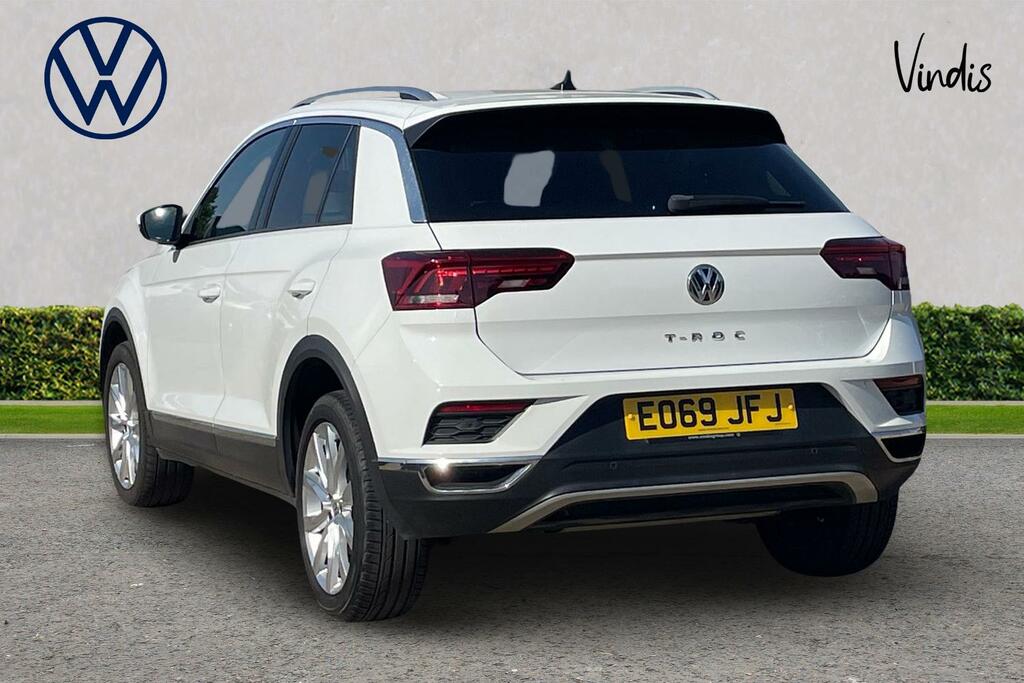 Volkswagen T-Roc Volkswagen T-roc Hatchback 1.5 Tsi Evo Sel EO69JFJ White #3