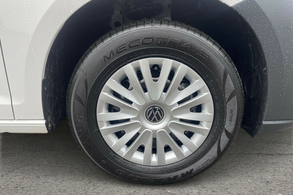 Volkswagen Caddy Volkswagen Caddy Cargo C20 2.0 Tdi 102 Comm White #5