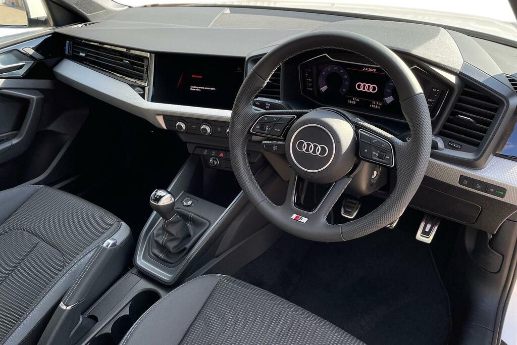 Audi A1 Audi A1 Sportback 25 Tfsi S Line AK26FJZ White #6