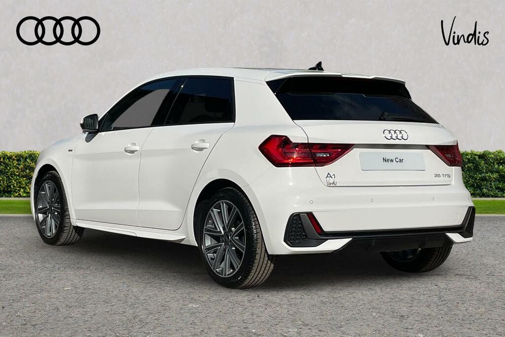 Audi A1 Audi A1 Sportback 25 Tfsi S Line AK26FJZ White #3
