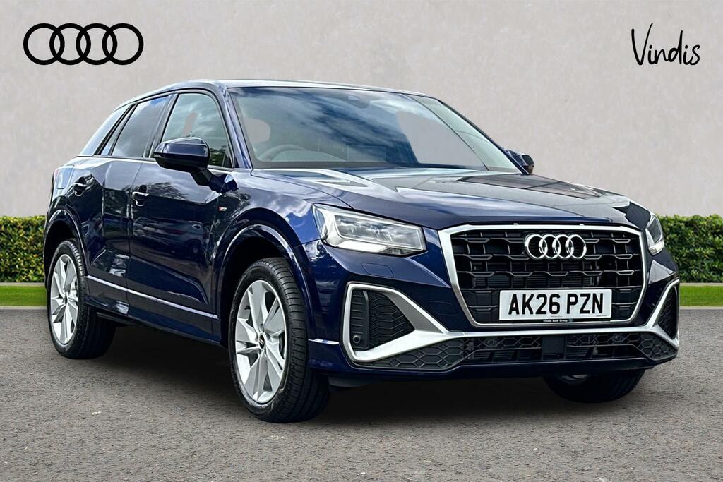 Audi Q2 Audi Q2 Estate 35 Tfsi S Line S Tronic Blue