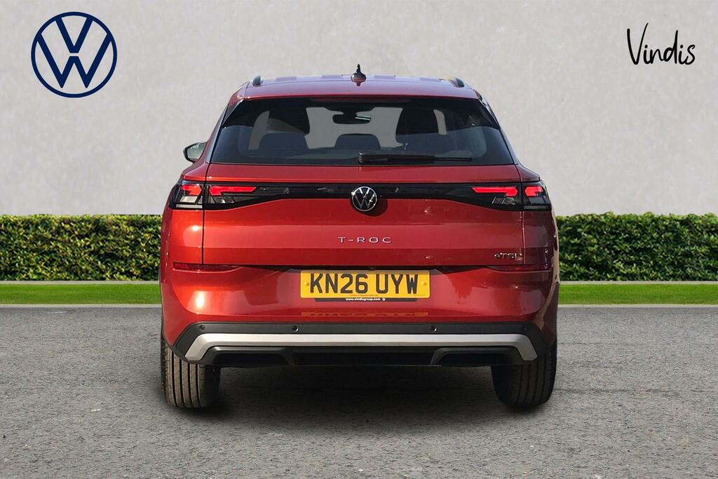 Volkswagen T-Roc Volkswagen T-roc Hatchback 1.5 Etsi Life Dsg KN26UYW Red #4