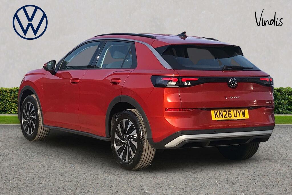 Volkswagen T-Roc Volkswagen T-roc Hatchback 1.5 Etsi Life Dsg KN26UYW Red #3