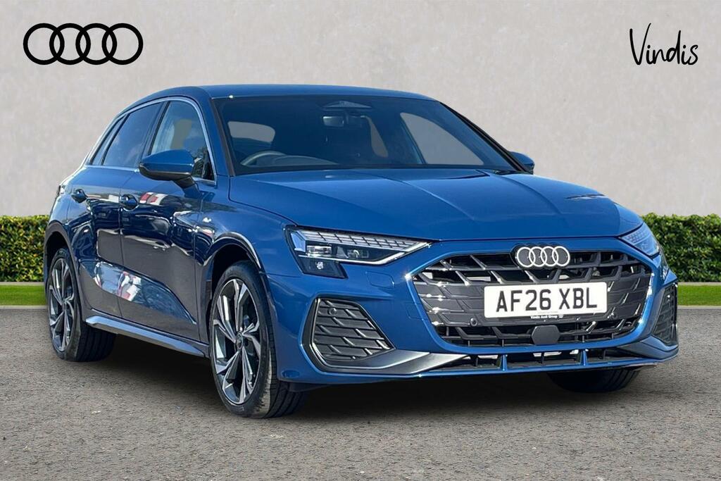 Audi A3 Audi A3 Sportback 1.5 Tfsi E 204 S Line S Tron Blue