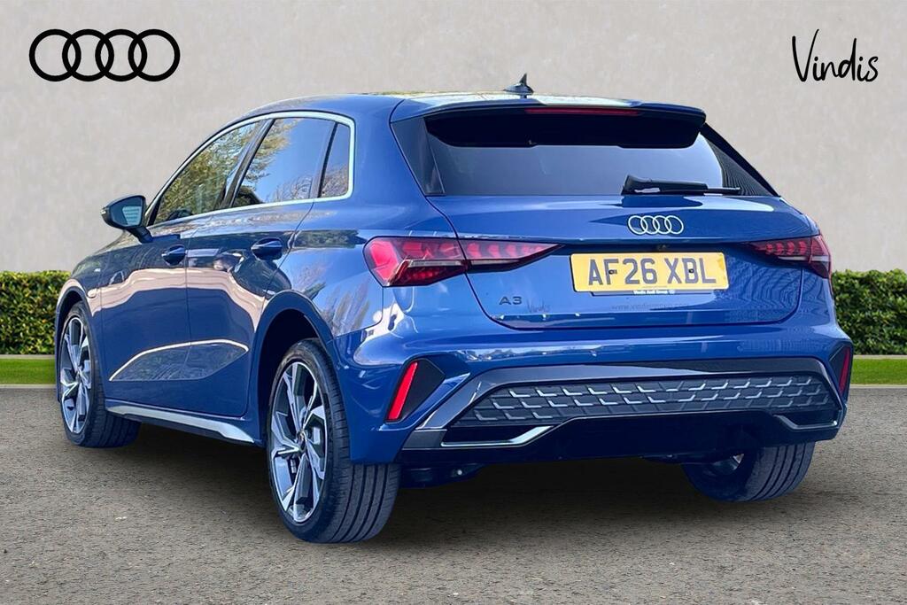 Audi A3 Audi A3 Sportback 1.5 Tfsi E 204 S Line S Tron AF26XBL Blue #3