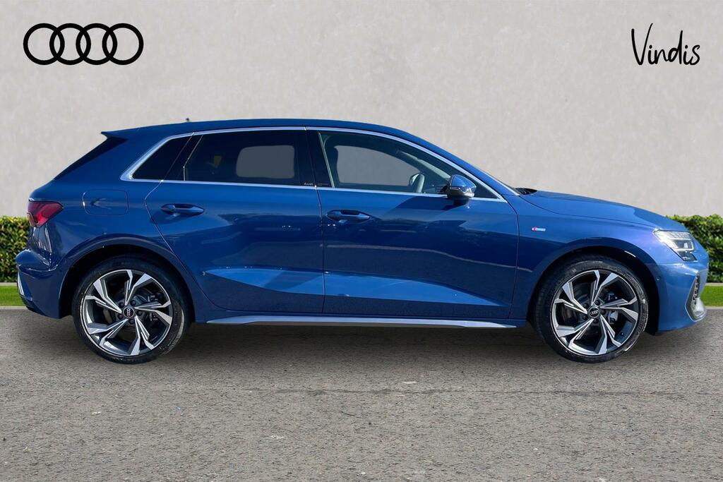 Audi A3 Audi A3 Sportback 1.5 Tfsi E 204 S Line S Tron AF26XBL Blue #4