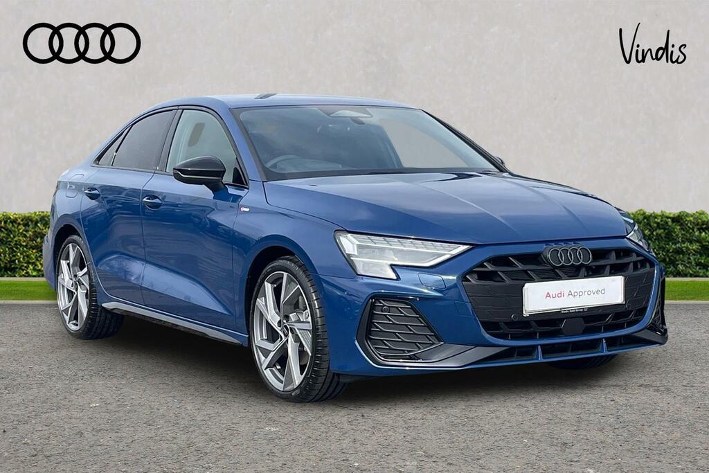 Audi A3 Audi A3 Saloon 1.5 Tfsi 150 Black Edition S Tr Blue