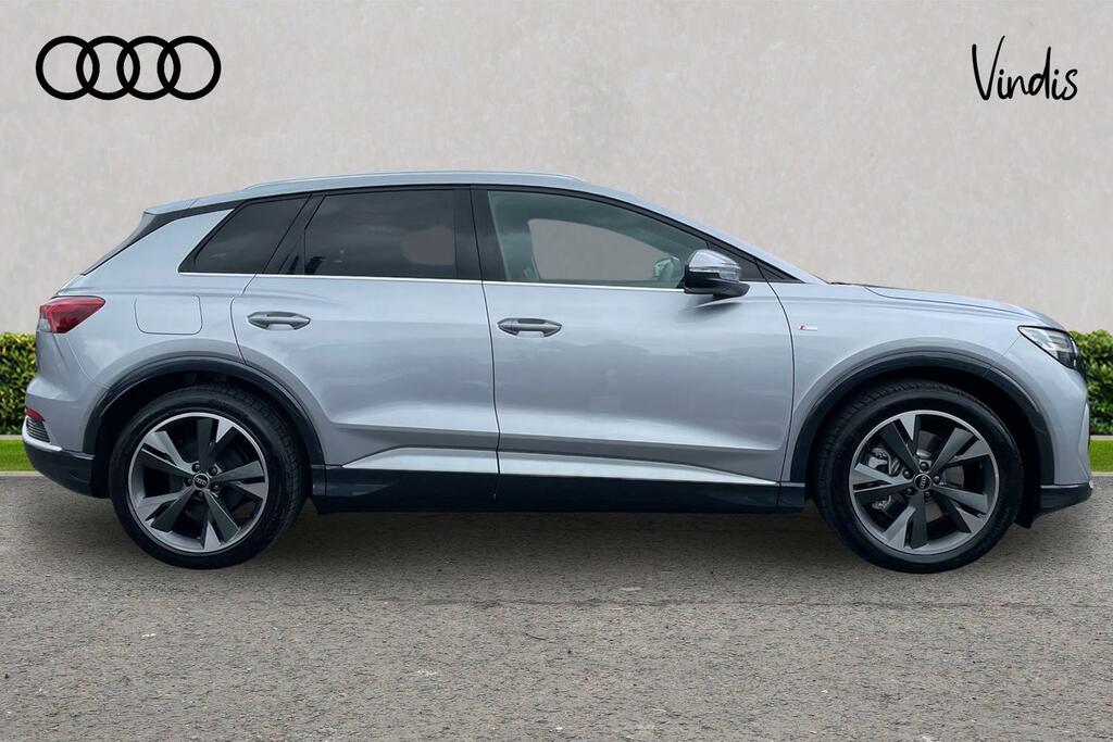 Audi Q4 E Tron Audi Q4 E-tron Estate 150Kw 40 63Kwh S Line Au Silver #4