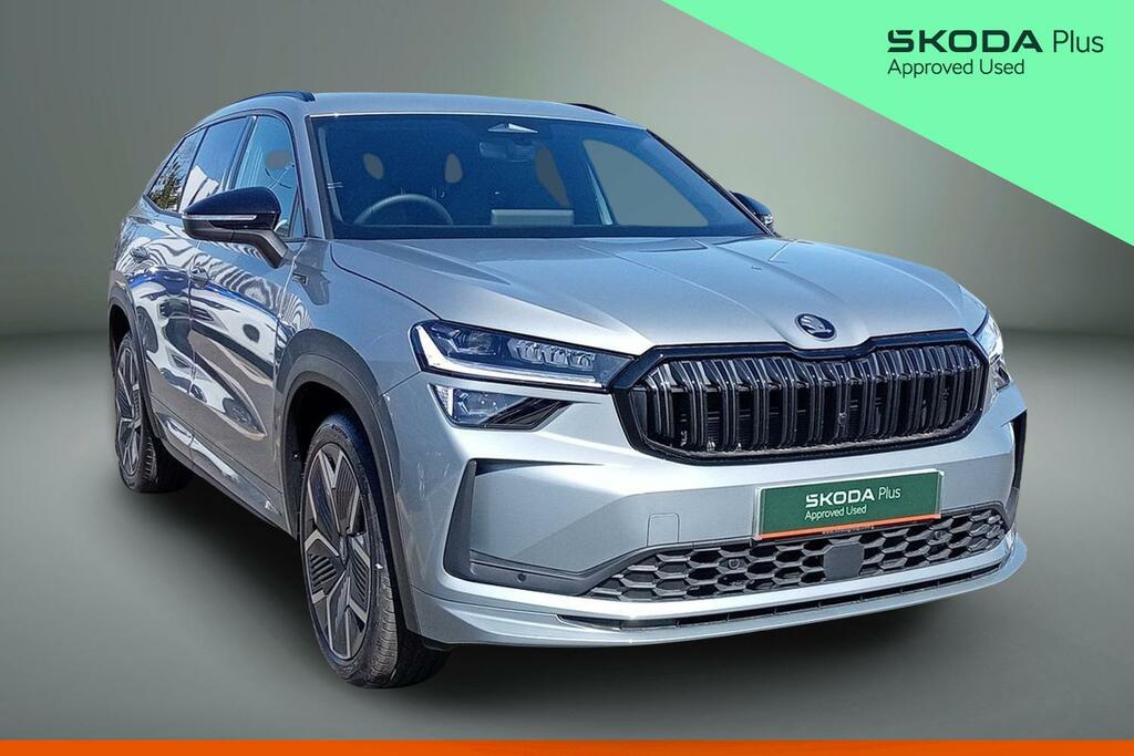 Skoda Kodiaq Skoda Kodiaq Sportline 7 Seats 2.0 Tsi 204 Ps Ds Silver