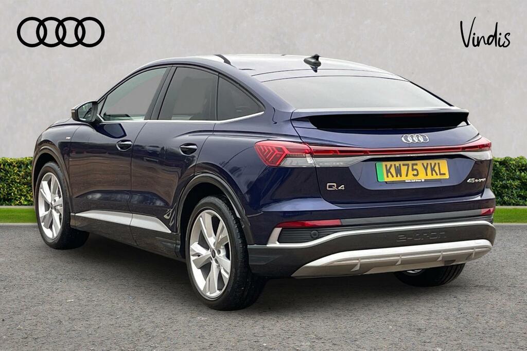 Audi Q4 E Tron Audi Q4 E-tron Sportback 210Kw 45 82Kwh S Line Blue #3