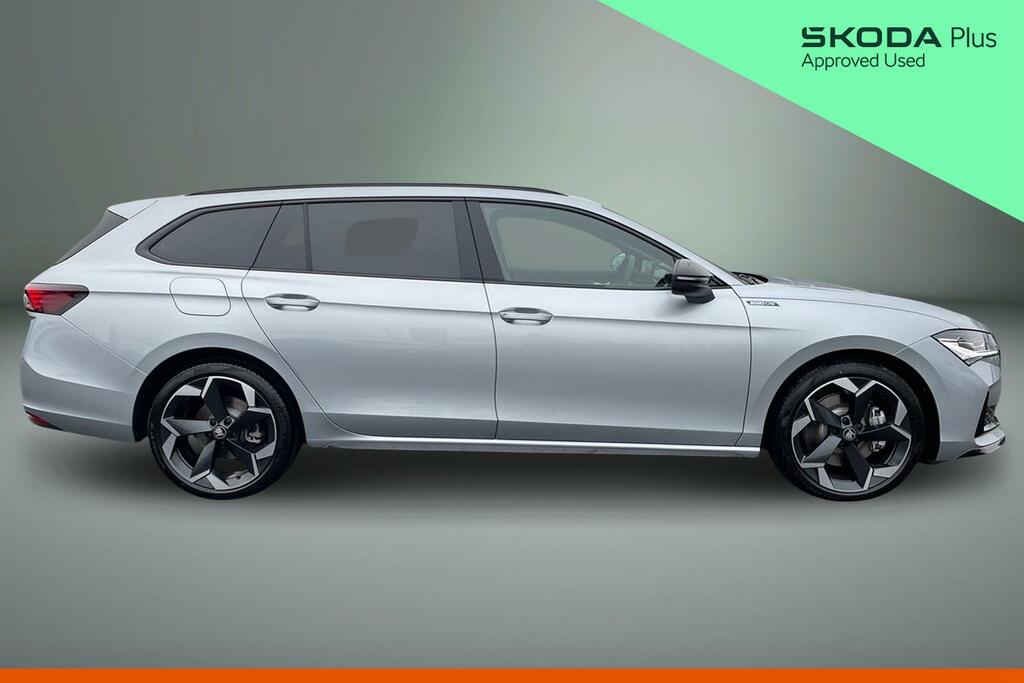Skoda Superb Skoda Superb 2.0 Tdi 193 Sportline 4X4 Dsg Silver #4