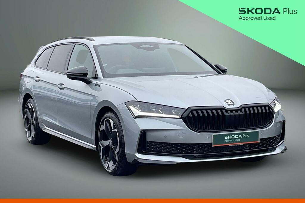 Skoda Superb Skoda Superb 2.0 Tdi 193 Sportline 4X4 Dsg Silver