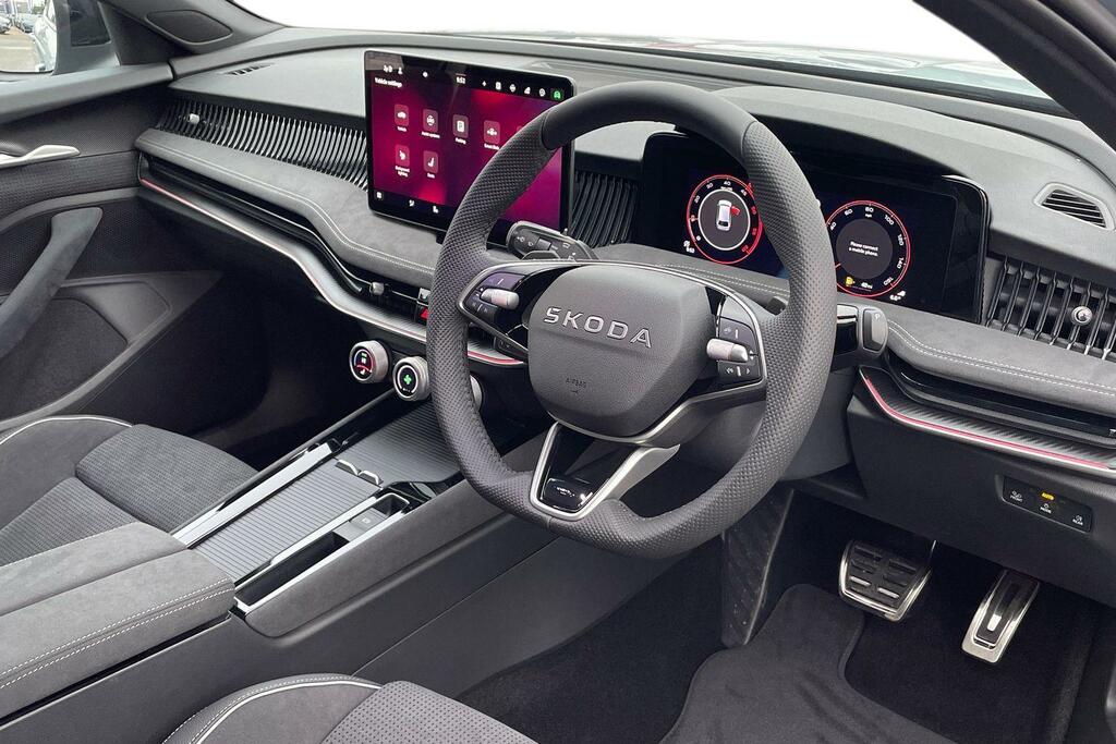 Skoda Superb Skoda Superb 2.0 Tdi 193 Sportline 4X4 Dsg Silver #6