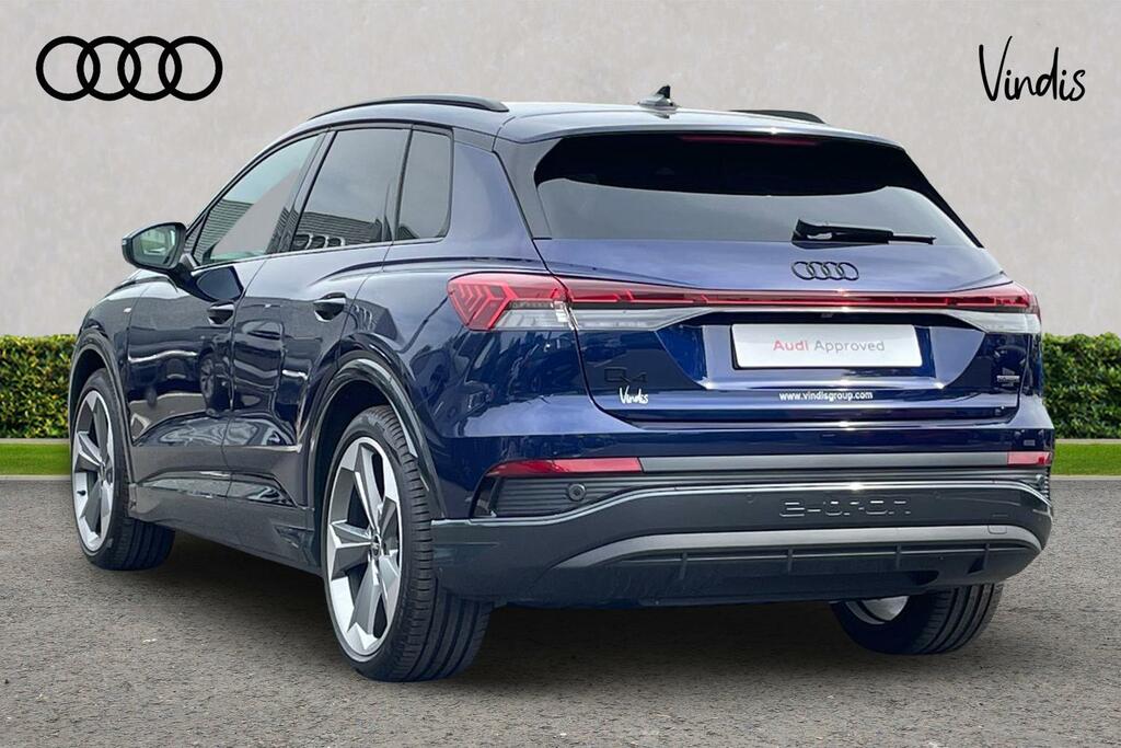 Audi Q4 E Tron Audi Q4 E-tron Estate 210Kw 45 Quattro 82Kwh Black Blue #3