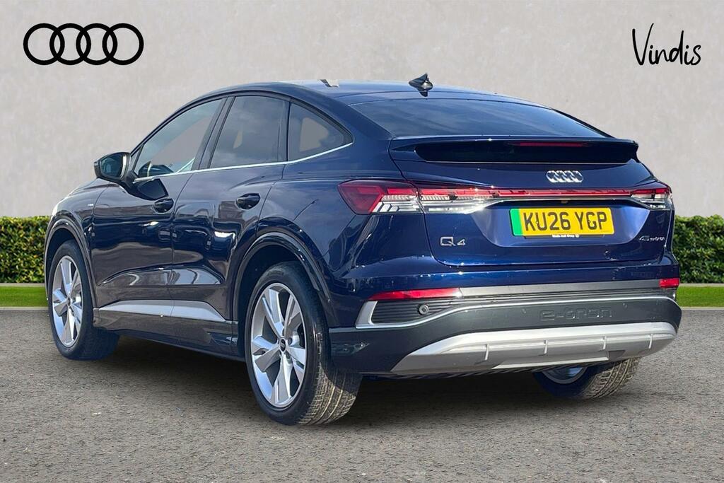 Audi Q4 E Tron Audi Q4 E-tron Sportback 210Kw 45 82Kwh S Line Blue #3