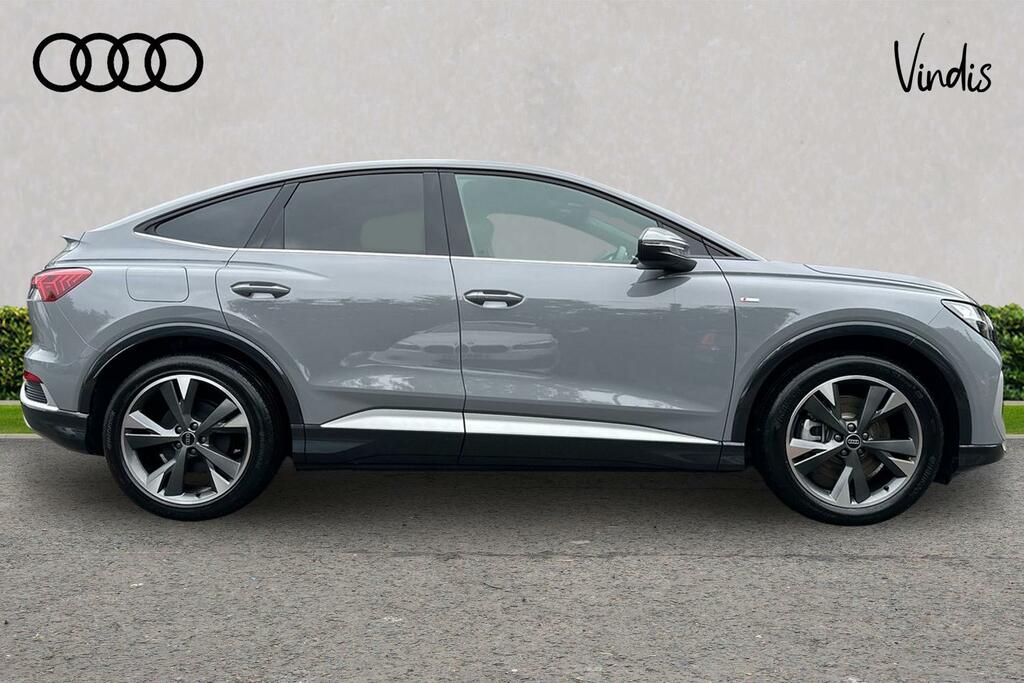 Audi Q4 E Tron Audi Q4 E-tron Sportback 250Kw 55 Quattro 82Kwh S Grey #4