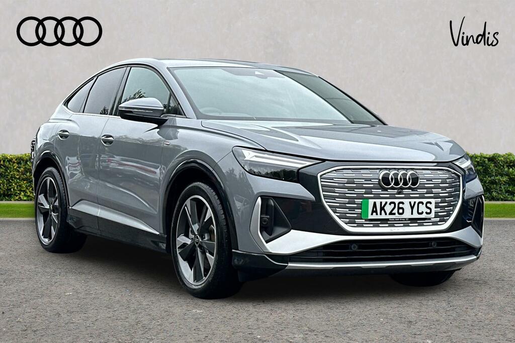 Audi Q4 E Tron Audi Q4 E-tron Sportback 250Kw 55 Quattro 82Kwh S Grey