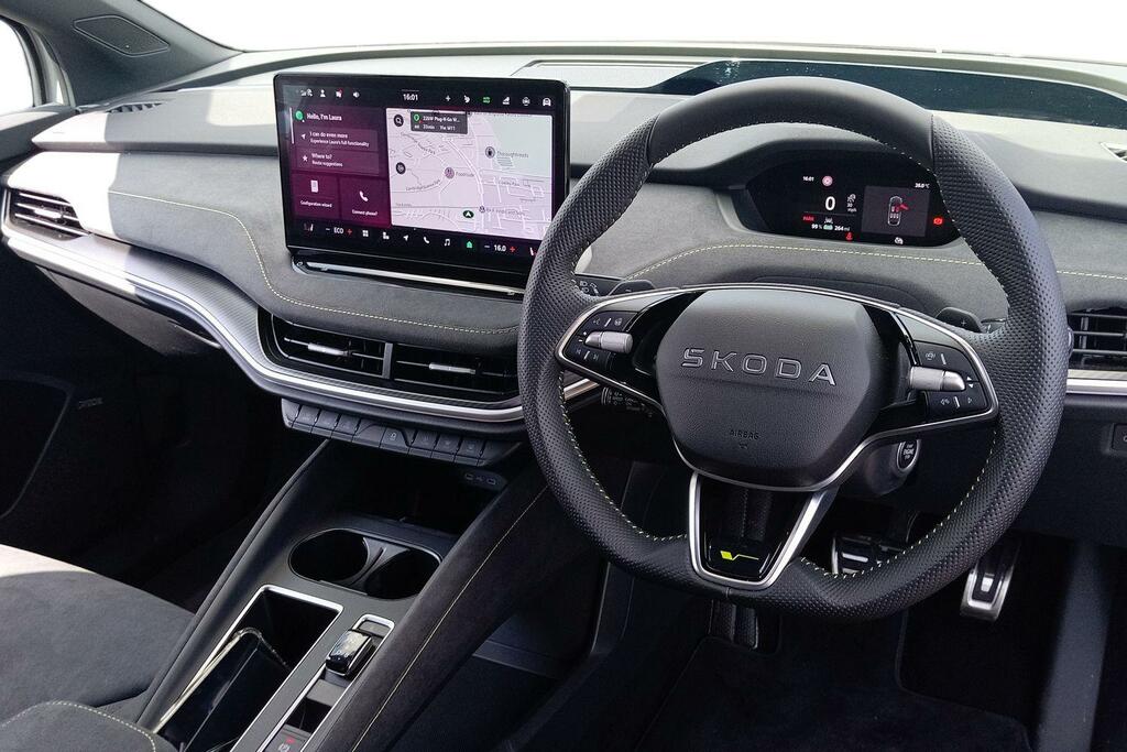 Skoda Elroq Skoda Elroq Vrs 84 Kwh 340 Ps Single Speed 4X4 AK26WKJ Grey #6