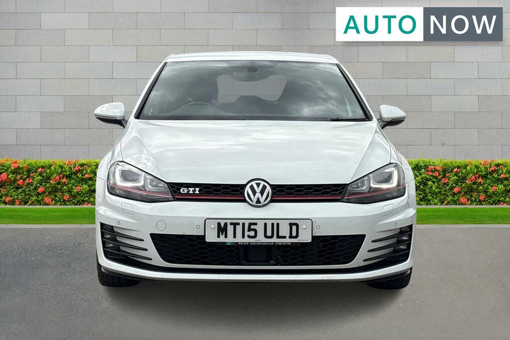 Volkswagen Golf Volkswagen Golf 2.0 Tsi Bluemotion Tech Gti Hatchb MT15ULD White #2