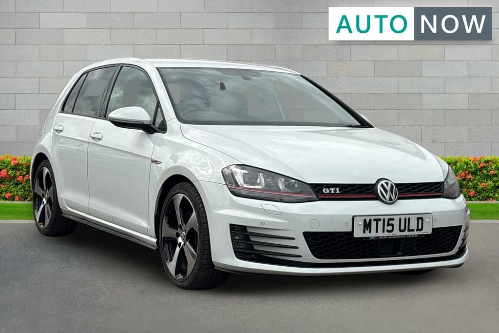 Volkswagen Golf Volkswagen Golf 2.0 Tsi Bluemotion Tech Gti Hatchb MT15ULD White