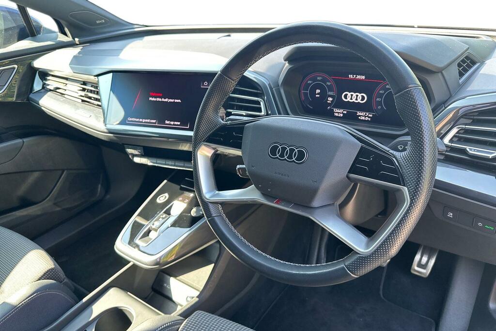 Audi Q4 E Tron Audi Q4 E-tron Sportback Sportback Q4 S Line 40 E- Blue #6